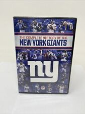 NFL History of the New York Giants (DVD, 2012) NEW SEALED WITH WEAR