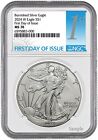 New ListingPresale 2024 W Silver Eagle S$1 Burnished NGC MS70 First Day Of Issue #891