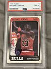 1988 Fleer #17 Michael Jordan PSA 8  PSA NM-MT Basketball Card NBA Bulls HOF