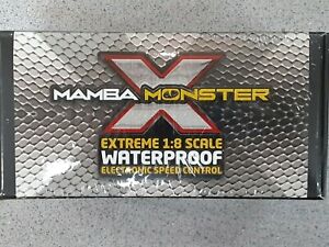 Castle Creations Mamba Monster X Waterproof 1/8 Scale Brushless ESC 010014500
