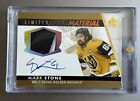New Listing2022-23 Upper Deck SP Authentic Mark Stone Limited Auto Material 31/50