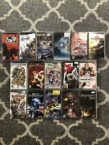 Sony PSP Game Lot 16 Games - 3 Sealed! - Free Shipping