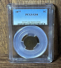 New Listing1877 Indian Head Cent 1c Penny PCGS G04 KEY DATE - Old U.S. Coins