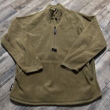 Fleece Pullover Jacket Polartec USMC Peckham Men’s Brown 1/2 Zip