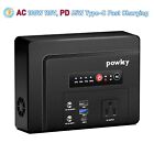 Powkey 100W Portable Power Bank Laptop Phone Battery Fast Charger Station PD 65W
