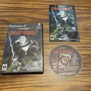 Blood Omen 2 PS2 Sony Playstation 2 CIB Complete CLEAN Video Game