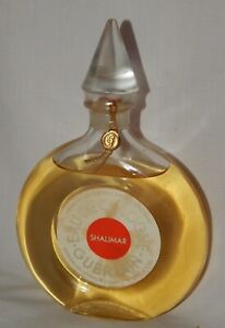Vintage Guerlain Shalimar Perfume Bottles Cologne 3 Oz - Sealed