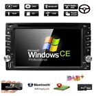 GPS Double 2*Din Car Stereo Radio CD DVD Player Bluetooth with Map