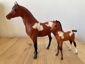Breyer 1988 Sears SR Proud Arabian Mare and Foal set *2 models*!
