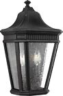 Feiss OL5423BK Cotswold Lane Outdoor Patio Lighting Wall Lantern, Black, 2-Li...