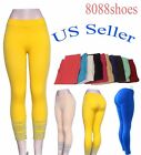 Women's Two Style Color One Size Sexy  Slim Stretch Footless Skinny Leggings NEW