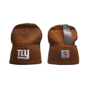 Carhartt '47 Beanie New York Giants NFL Adult Unisex Winter Knit Hat Cap NWT NY