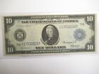 Series 1914 $10 FRN, Large Size Note, very nice condition!