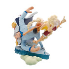 Japan One Piece Megahouse Log Box Garp Luffy Action Figure Toy