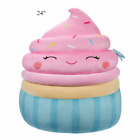 Squishmallows 24 inch Plush Cupcake Ultra-soft Spandex & Polyester Fill NEW