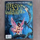 Heavy Metal Magazine August 1981 First Appearance Taarna; Corben Interview