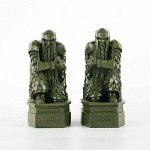 The Hobbit 2: The Desolation of Smaug Lonely Mountain Dwarf Statue 2pcs Bookends