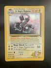 Pokémon TCG Lt. Surge's Magneton Gym Heroes 8/132 Holo Unlimited Holo Rare