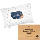 KeaBabies Mini Toddler Travel Pillow for Kids Organic Cotton & Pillowcase