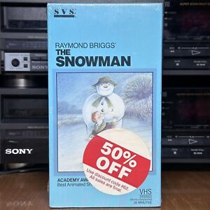 New ListingThe Snowman (1982) (VHS) Factory Sealed SVS Watermarks Raymond Briggs Christmas