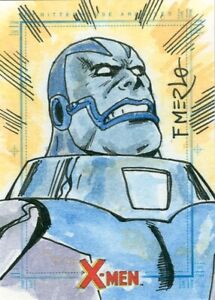 X-men Archives Sketch Card Apocalypse by Fernando Merlo