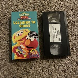Sesame Street - Kids Guide to Life: Learning to Share (VHS, 1996)