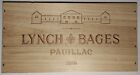Chateau Lynch Bages Winery  Pauillac 2018 Wood Wine Crate Panel Box Side