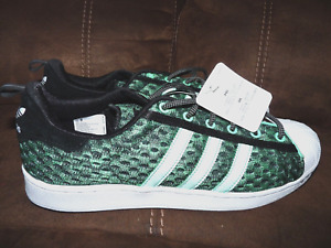 Adidas Superstar GID Glow in The Dark Green Shoes F37671 US 11 new no box 789002