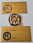 1953, '54 - 4 Cylinder Club of America (FCCA) Tour Race Car Badges, Plaques Used