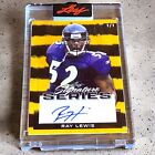 2022 Leaf Trading Cards #SS-RL1 Ray Lewis Auto 1/1 Baltimore Ravens