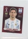2022 Panini FIFA World Cup Qatar Stickers Oryx Edition Argentina Lionel Messi