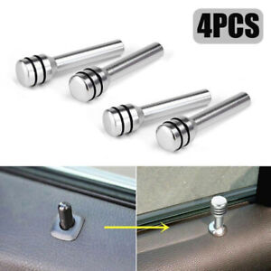 New Listing4x Car Interior Accessories Car Door Locking Lock Knob Pull Pins Cover Kit Parts