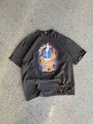 Are We Really Here BTV Space Aztec Faded Black T Shirt Graphic Print Size L USA