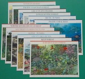 US Commemorative Stamp NATURAL OF AMERICA SERIES SHEETS NO.1-12, YOU PICK - MNH
