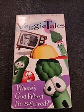 Veggie Tales Where’s God When I’m S-Scared (VHS, 1994) Video Tape
