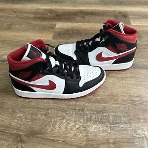 Size 9 - Air Jordan 1 Mid Black Gym Red