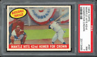 1959 Topps #461 Mickey Mantle PSA 7 NM! Dead Centered, High End!!