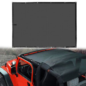 Soft Bikini Top for Jeep Wrangler TJ 97-2006 YJ 87-99 Mesh Roof UV Sunshade  (For: More than one vehicle)