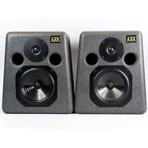 KRK K-ROK Passive Studio Monitor Speakers - Pair with Consecutive Serial Numbers