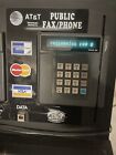 Vintage AT&T Public Phone PayPhone With Credit Card Reader Untested