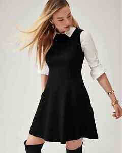 SPANX - MEDIUM - The Perfect Fit & Flare Dress Sleeveless CLASSIC BLACK