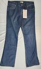 CAbi Blue Jeans Womens Size 10 Long Flare Classic New