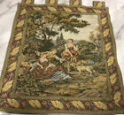 French Tapestry,Medieval Romantic,Home Décor Tapestry, 27.5” W., 35.5”L, Lined