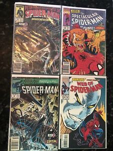 Web of Spider-Man 31 Kraven + 6 random Marvel Comics Spectacular Todd McFarlane