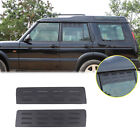 For Land Rover Discovery 2 98-03 Black Aluminum Side Window Louver Shutter Cover (For: Land Rover Discovery)