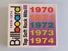 BILLBOARD Top Soft Rock Hits 1970-1974 5-Disc CD Box Set Original Artists ~ Used