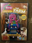 BARNEY LET'S GO TO THE FARM DVD KIDS PURPLE DINOSAUR
