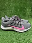 Nike Quest 2 Running Shoes Cool Grey Pink White CJ6696-004 Womens Size 8