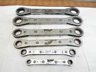 Set 6 Snap-On Double Box End SAE Ratcheting Wrench 1/4 - 15/16