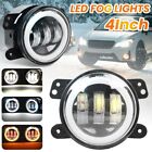 Pair 4 Inch Fog Light Driving Lamp LED H11 bulbs Right Left Side Car Accessories (For: 2017 Chevrolet Cruze)